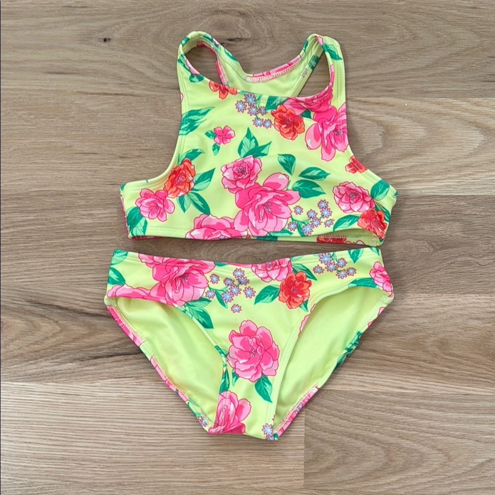 Floral Kids Swim Set